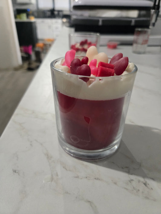 Velas con forma de bomba de amor