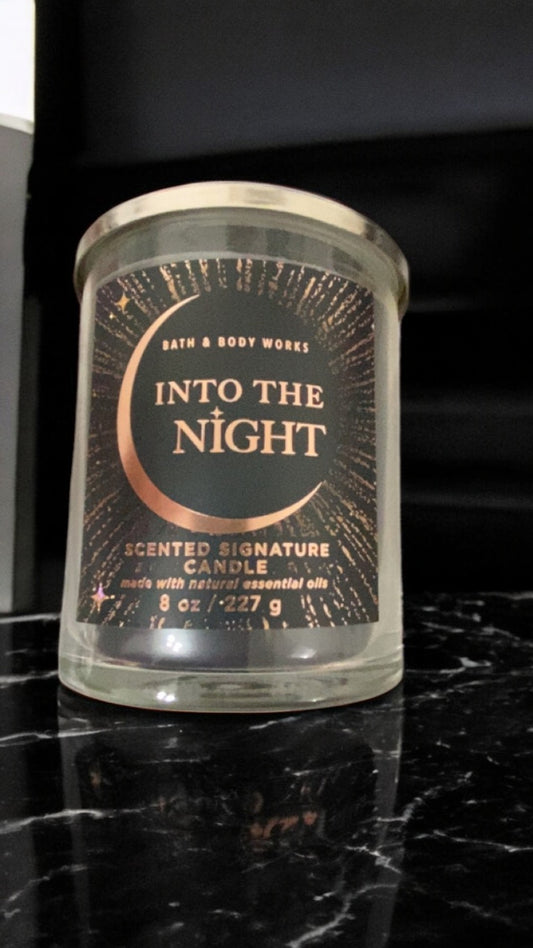 Bath and Body Works , into the night scented candle