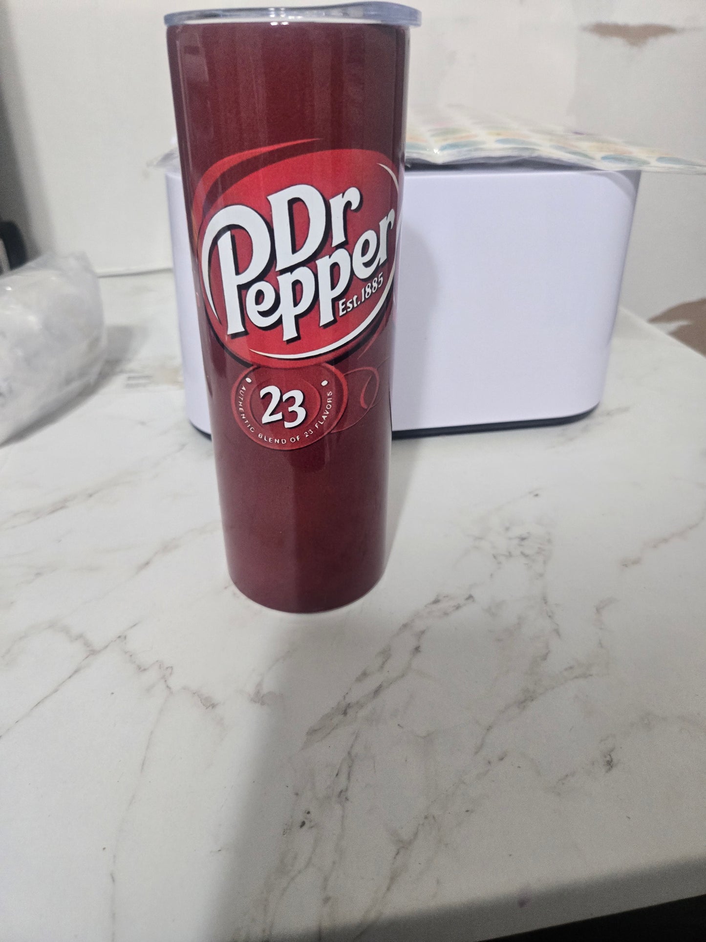 20 oz Dr Pepper tumbler