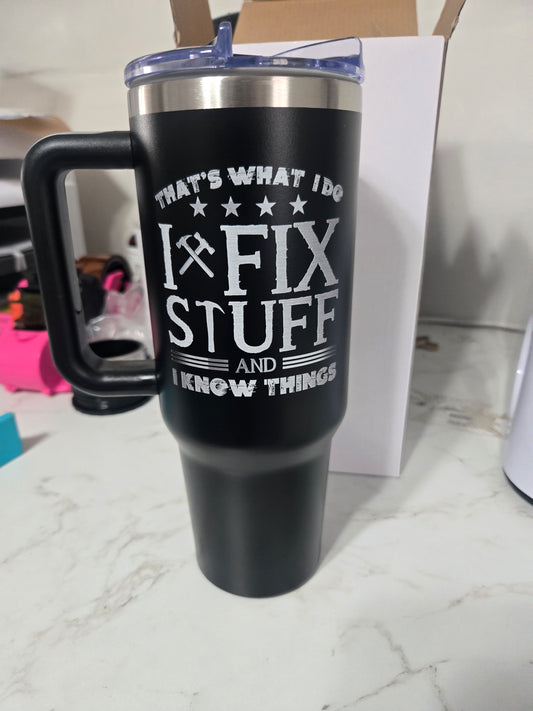 Fix stuff tumbler